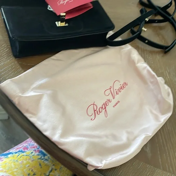 NWT Roger Vivier Choc Disco Mini Bag - brand new, never used - $3500 retail! - Picture 14 of 16